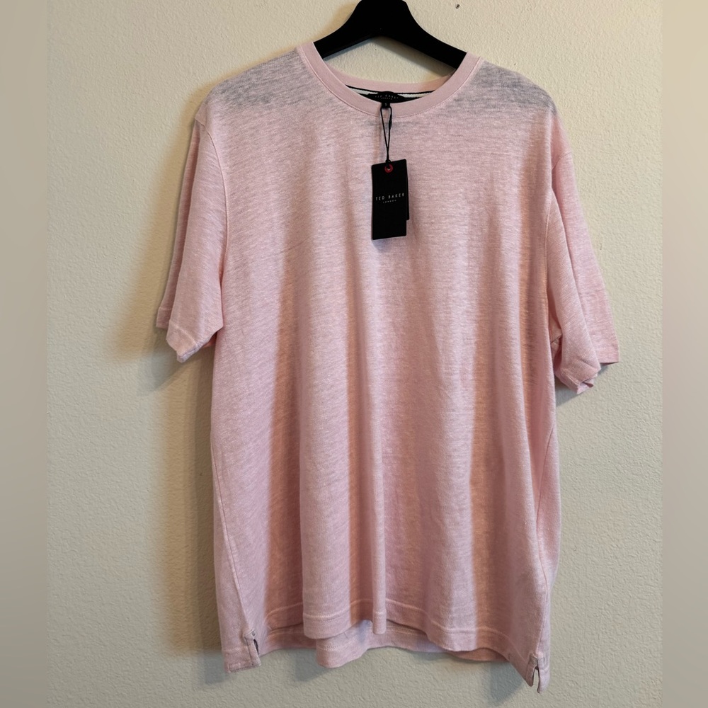 Ted Baker 100% Linen T-Shirt
